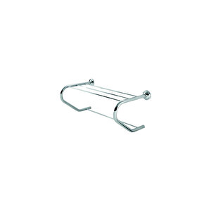 İgk Yapi - Çeli̇k Banyo Bella Destekli̇ Raf Havluluk 50cm (30-002)