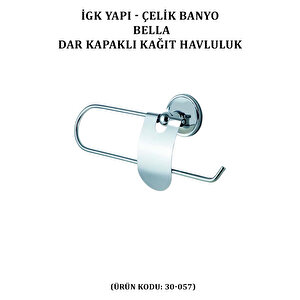 İgk Yapi - Çeli̇k Banyo Bella Dar Kapakli Kâğit Havluluk (30-057)