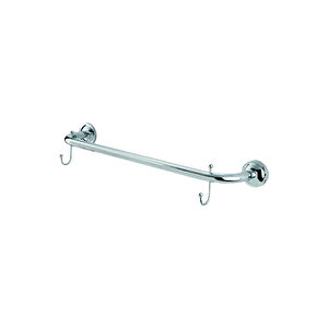 İgk Yapi - Çeli̇k Banyo Bella Uzun Havluluk Çi̇ft Kancali 60cm (30-089)