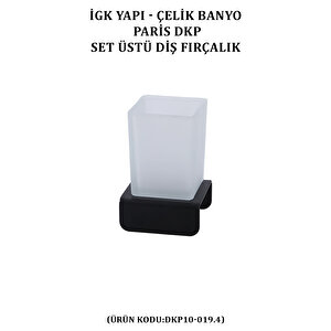 İgk Yapi - Çeli̇k Banyo Pari̇s Set Üstü Di̇ş Firçalik (dkp10-019.4)