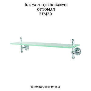 İgk Yapi - Çeli̇k Banyo Ottoman Etajer (ot10-005)
