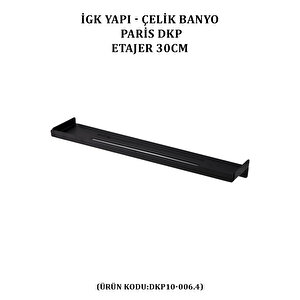 İgk Yapi - Çeli̇k Banyo Pari̇s Etajer 30cm (dkp10-006.4)
