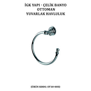 İgk Yapi - Çeli̇k Banyo Ottoman Banyo Seti̇ -22(3 Parça)