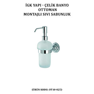 İgk Yapi - Çeli̇k Banyo Ottoman Banyo Seti̇ -22(3 Parça)