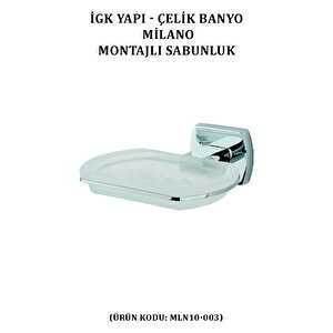 İgk Yapi - Çeli̇k Banyo Mi̇lano Banyo Seti̇ -21(4 Parça)