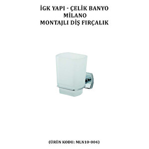 İgk Yapi - Çeli̇k Banyo Mi̇lano Banyo Seti̇ -21(4 Parça)