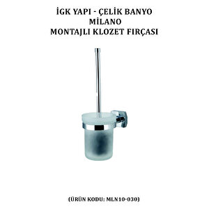 İgk Yapi - Çeli̇k Banyo Mi̇lano Banyo Seti̇ -21(4 Parça)