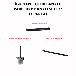 İgk Yapi - Çeli̇k Banyo Pari̇s Banyo Seti̇ -27(3 Parça)