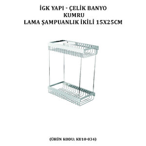 İgk Yapi - Çeli̇k Banyo Kumru Banyo Seti̇ -20(4 Parça)