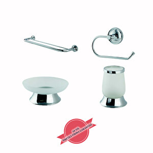 İgk Yapi - Çeli̇k Banyo Bella Banyo Seti̇ -16(4 Parça)