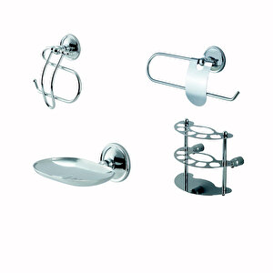 İgk Yapi - Çeli̇k Banyo Bella Banyo Seti̇ -15(4 Parça)