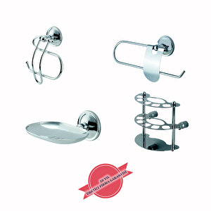 İgk Yapi - Çeli̇k Banyo Bella Banyo Seti̇ -15(4 Parça)