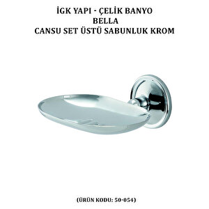 İgk Yapi - Çeli̇k Banyo Bella Banyo Seti̇ -15(4 Parça)