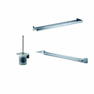 İgk Yapi - Çeli̇k Banyo Pari̇s Banyo Seti̇ -24(3 Parça)