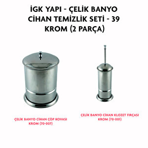 İgk Yapi - Çeli̇k Banyo Ci̇han Temi̇zli̇k Seti̇ - 39 (2 Parça)