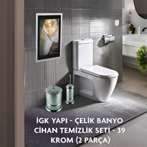 İgk Yapi - Çeli̇k Banyo Ci̇han Temi̇zli̇k Seti̇ - 39 (2 Parça)