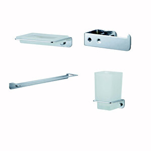 İgk Yapi - Çeli̇k Banyo Pari̇s Banyo Seti̇ -23(4 Parça)