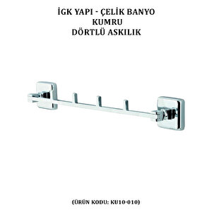 İgk Yapi - Çeli̇k Banyo Kumru Dörtlü Askilik (ku10-010)