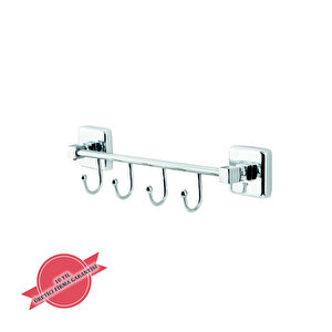 İgk Yapi - Çeli̇k Banyo Kumru Kancali Dörtlü Askilik (ku10-057)
