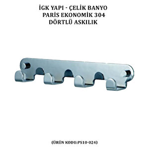 İgk Yapi - Çeli̇k Banyo Pari̇s Dörtlü Askilik (ps10-024)