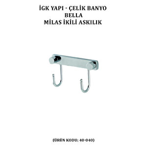 İgk Yapi - Çeli̇k Banyo Bella Mi̇las İki̇li̇ Askilik (40-040)