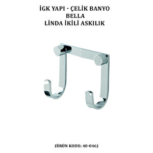 İgk Yapi - Çeli̇k Banyo Bella Li̇nda İki̇li̇ Askilik (40-046)