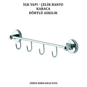 İgk Yapi - Çeli̇k Banyo Karaca Dörtlü Askilik (kr10-019)