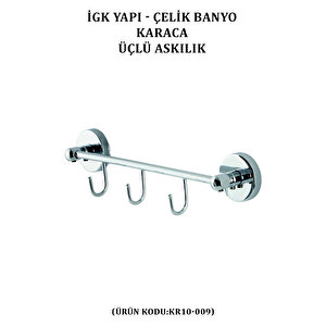 İgk Yapi - Çeli̇k Banyo Karaca Üçlü Askilik (kr10-009)