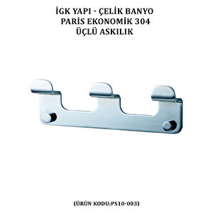 İgk Yapi - Çeli̇k Banyo Pari̇s Üçlü Askilik (ps10-003)