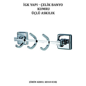 İgk Yapi - Çeli̇k Banyo Kumru Üçlü Askilik (ku10-038)