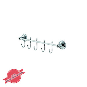 İgk Yapi - Çeli̇k Banyo Bella Çikmali Kanca Beşli̇ Askilik (40-031)