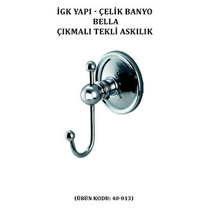 İgk Yapi - Çeli̇k Banyo Bella Çikmali Tekli̇ Askilik (40-013)