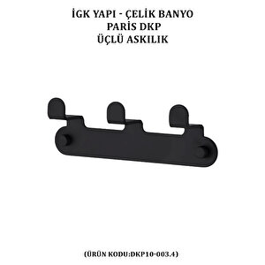 İgk Yapi - Çeli̇k Banyo Pari̇s Üçlü Askilik (dkp10-003.4)