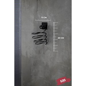 Yapışkanlı Saç Kurutmalık Siyah , Sihirli Yapışkanlı Siyah Saç Kurutma Makine Askısı Y-01