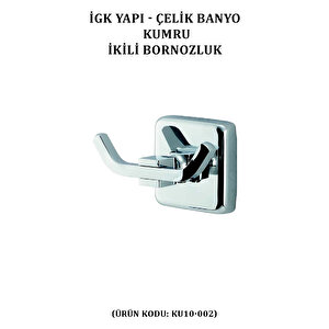 İgk Yapi - Çeli̇k Banyo Kumru Bornozluk Çi̇ftli̇ (ku10-002)