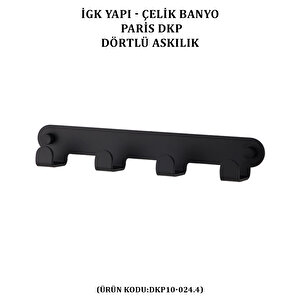 İgk Yapi - Çeli̇k Banyo Pari̇s Dörtlü Askilik (dkp10-024.4)