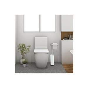 Tuvalet Fırçası Wc Klozet Fırçası Beyaz 701 - A