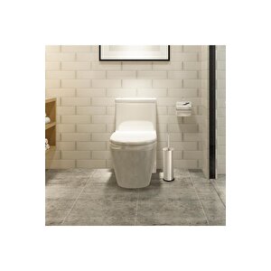 Tuvalet Fırçası Wc Klozet Fırçası Krom