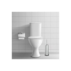 Tuvalet Fırçası Wc Klozet Fırçası Krom