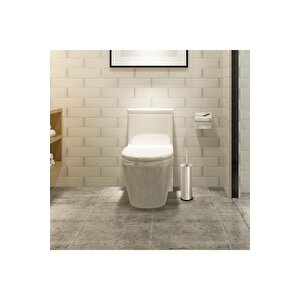 Tuvalet Fırçası Wc Klozet Fırçası Krom