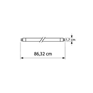 Master Tl5 Ho 39w/865 T5 Floresan Ampul Beyaz 6500k 85 Cm
