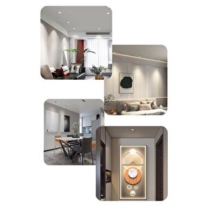 Panasonic 4w (50w) Led Spot Ampul Gün Işığı 4000k - 6 Adet Çanak Lamba - Avize Ampulu