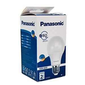 8,5w (60w) Led Ampul 4000k - Gün Işığı 10 Adet Tasarruflu Lamba