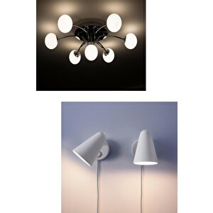 Panasonic 8,5w (60w) Led Ampul 4000k - Gün Işığı 6 Adet Tasarruflu Lamba