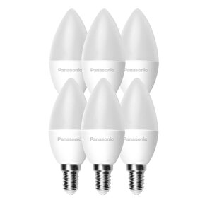 6,5w (50w) Led Mum Ampul Sarı 2700k - E14 6 Adet Avize Lambası