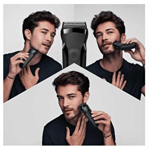 Series 3 300 Bt Blk  3’ü 1 Arada Tıraş Makinesi