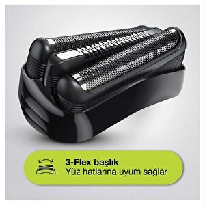 Braun Series 3 300 Bt Blk  3’ü 1 Arada Tıraş Makinesi