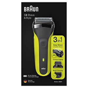 Braun Series 3 300 Bt Vtgrn  3’ü 1 Arada Tıraş Makinesi