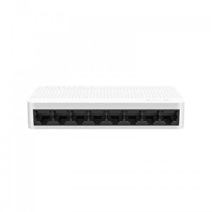 8port S108 V3 10/100 Yönetilemez Switch Masaüstü