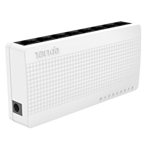 Tenda 8port S108 V3 10/100 Yönetilemez Switch Masaüstü